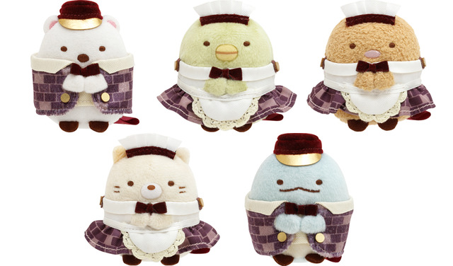 てのりぬいぐるみ 5種 各1,100円(税込)(C)2022 SAN-X CO., LTD. ALL RIGHTS RESERVED.