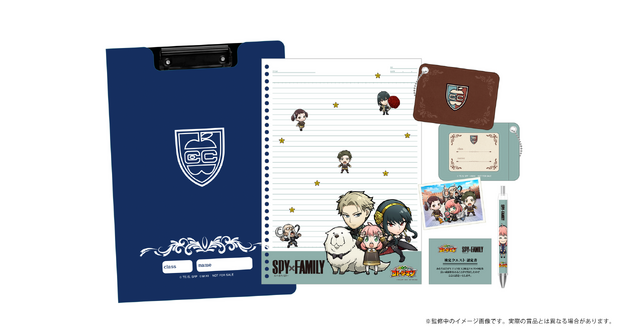『SPY×FAMILY』×『コトダマン』コラボ特製ステーショナリーセット（C）遠藤達哉／集英社・SPY×FAMILY 製作委員会