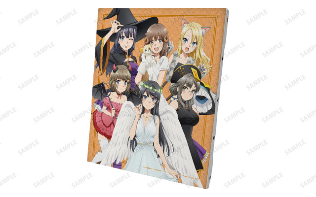 A賞　キャンバスボード（全1種）（C）2018 鴨志田 一／ＫＡＤＯＫＡＷＡ　アスキー・メディアワークス／青ブタ Project