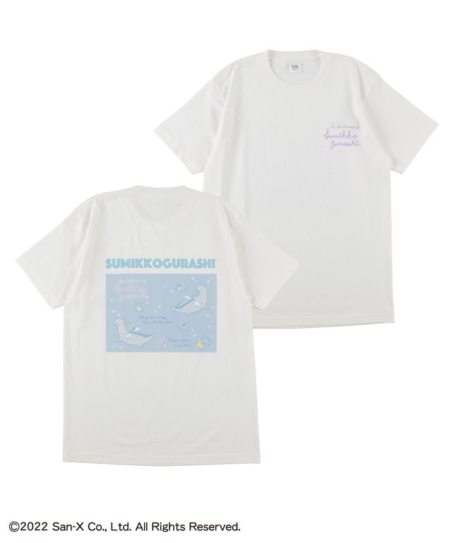 『すみっコぐらし』× ZOZOTOWN記念コラボ「半袖TシャツA」（C）2022 San-X Co., LTD. All Rights Reserved.