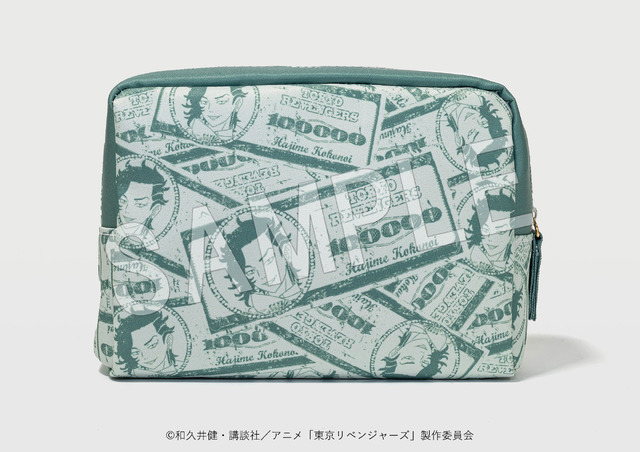 「東京リベンジャーズ　ポーチ」1,870円(税込)（C）和久井健・講談社／アニメ「東京リベンジャーズ」製作委員会