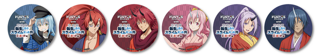 「ファントエス with 劇場版 転生したらスライムだった件 紅蓮の絆編」ノベルティコースター（C）川上泰樹・伏瀬・講談社／転スラ製作委員会