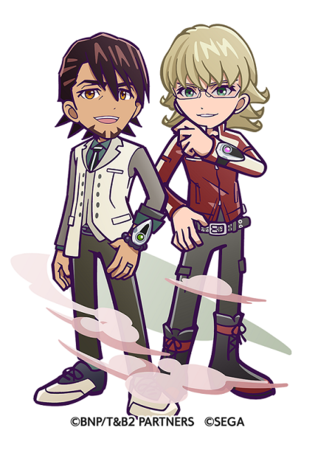 『TIGER & BUNNY 2』×『ぷよぷよ!!クエスト』[★6] 虎徹＆バーナビー（CV: 平田 広明 ＆ 森田 成一）（C）BNP/T&B2 PARTNERS（C）SEGA
