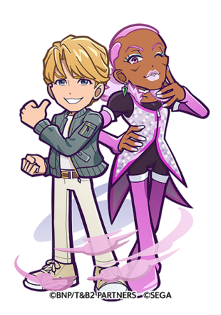 『TIGER & BUNNY 2』×『ぷよぷよ!!クエスト』[★6] ネイサン＆キース（CV:津田 健次郎 ＆ 井上 剛）（C）BNP/T&B2 PARTNERS（C）SEGA