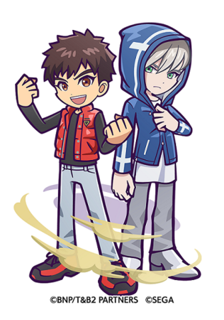 『TIGER & BUNNY 2』×『ぷよぷよ!!クエスト』[★6] 昴＆トーマス（CV:千葉 翔也 ＆ 島﨑 信長）（C）BNP/T&B2 PARTNERS（C）SEGA