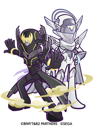 『TIGER & BUNNY 2』×『ぷよぷよ!!クエスト』[★7] Mr. ブラック＆ヒーイズトーマス（CV:千葉 翔也 ＆ 島﨑 信長）（C）BNP/T&B2 PARTNERS（C）SEGA