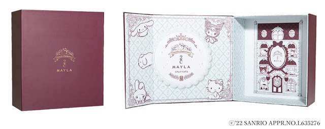 MAYLA「- マイラ プリンセスコレクション クロワ プリンセス・ジュリエ × サンリオキャラクターズ -」オリジナルBOX（C）'22 SANRIO APPR.NO.L635276