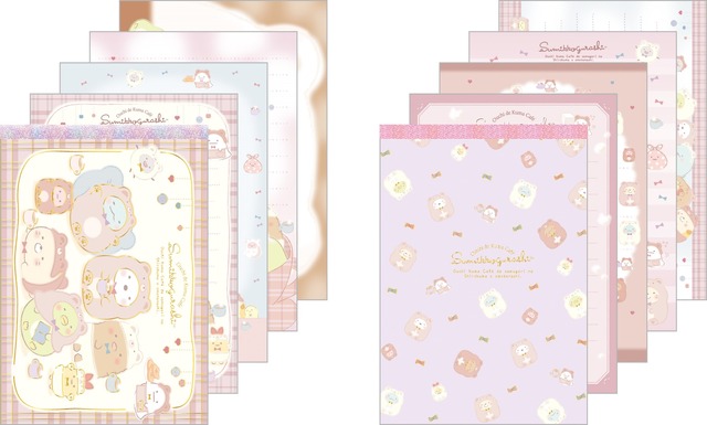 『すみっコぐらし』の新テーマ「おうちでくまカフェ」より「メモパッド」（C）2022 SAN-X CO., LTD. ALL RIGHTS RESERVED.