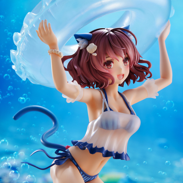 「深崎暮人イラスト『ニア 水着Ver.』」20,000円（税別）（C）深崎暮人 / アールビバン