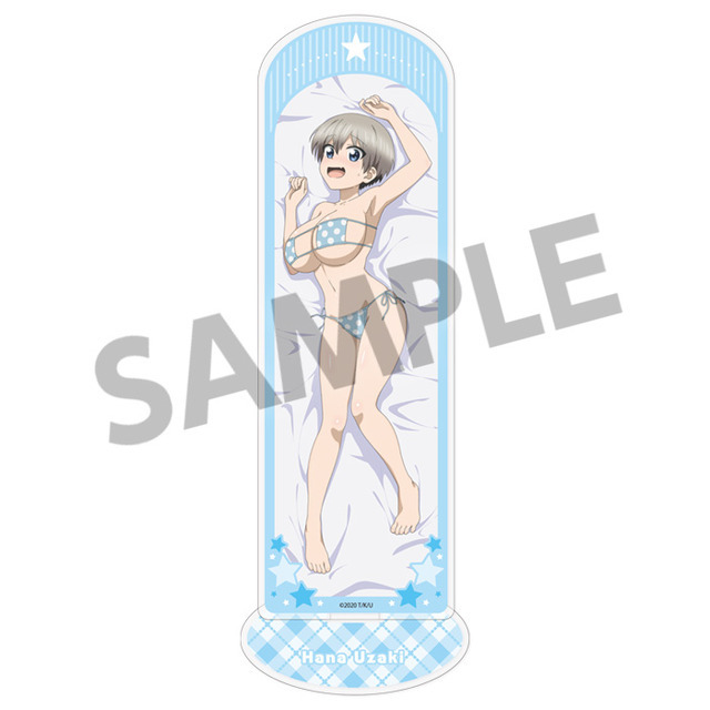 「宇崎ちゃんは遊びたい！ アクリルスタンド」各2,750円（税込）（C）2020 丈／KADOKAWA／宇崎ちゃん製作委員会