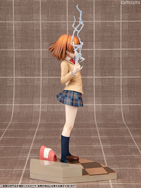 「とある科学の超電磁砲T 御坂美琴 15周年記念Ver. 1/7スケール 完成品フィギュア」18,700円（税込）（C）2018 鎌池和馬／冬川基／ＫＡＤＯＫＡＷＡ／PROJECT-RAILGUN T