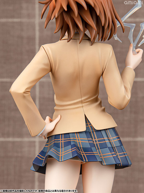 「とある科学の超電磁砲T 御坂美琴 15周年記念Ver. 1/7スケール 完成品フィギュア」18,700円（税込）（C）2018 鎌池和馬／冬川基／ＫＡＤＯＫＡＷＡ／PROJECT-RAILGUN T