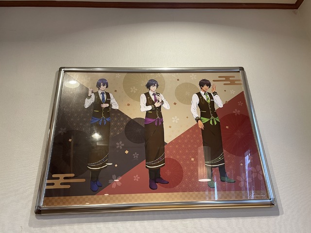 「ココス×劇場版 うたの☆プリンスさまっ♪ マジLOVEスターリッシュツアーズ　COCO'S Delicious Tours～アイドル達と美味なる旅へ～ キャンペーン」ココス中野店（C）UTA☆PRI-MOVIE ST PROJECT