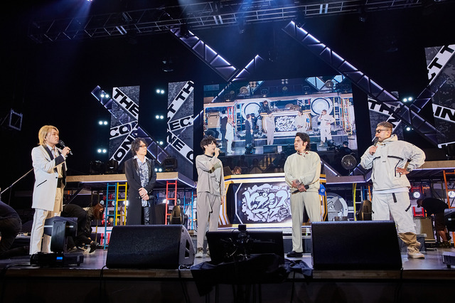 「ヒプノシスマイク -Division Rap Battle- 8th LIVE ≪CONNECT THE LINE≫」シンジュク・ディビジョン“麻天狼”公演の様子（C）King Record Co., Ltd. All rights reserved.