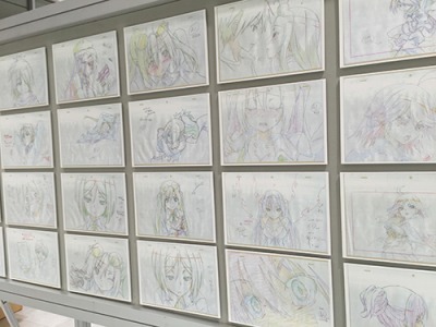 「トリニティセブン特別展～東京アニメセンターのアーカイブに接続～」（c）サイトウケンジ・奈央晃徳/KADOKAWA 富士見書房/トリニティセブン製作委員会