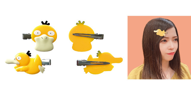 「ヘアクリップ コダック ポケモン」660円（税込）（C）Nintendo・Creatures・GAME FREAK・TV Tokyo・ShoPro・JR Kikaku（C）Pokémon