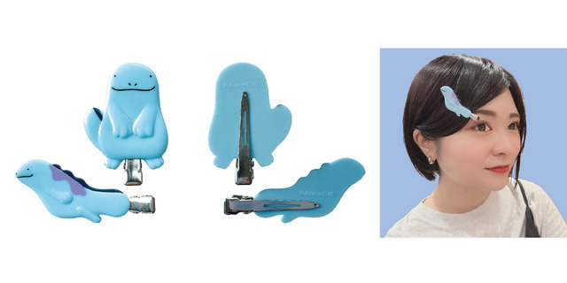 「ヘアクリップ ヌオー ポケモン」660円（税込）（C）Nintendo・Creatures・GAME FREAK・TV Tokyo・ShoPro・JR Kikaku（C）Pokémon