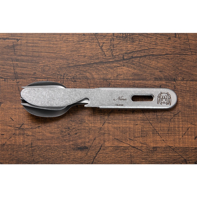 「映画 五等分の花嫁 カトラリーセット 中野二乃」（C）春場ねぎ・講談社／映画「五等分の花嫁」製作委員会