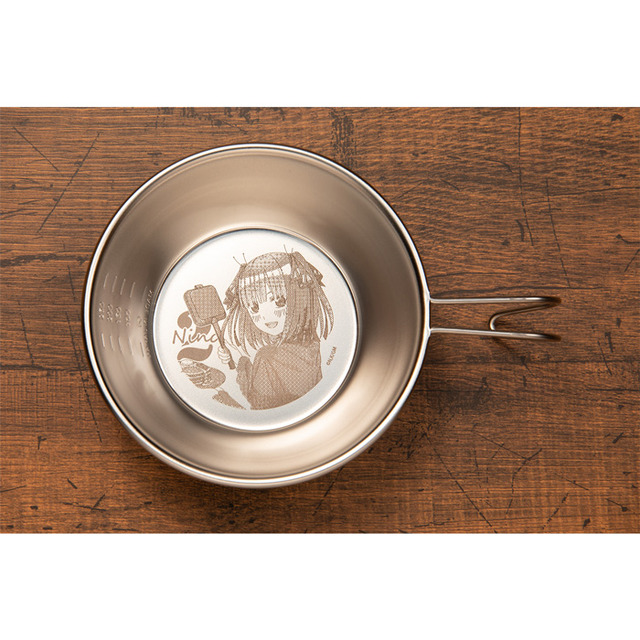 映画 五等分の花嫁 描き下ろしシェラカップ 中野二乃 キャンプ ver.」（C）春場ねぎ・講談社／映画「五等分の花嫁」製作委員会