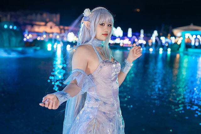 エミリア『Re：ゼロから始める異世界生活』／モデル：月弓愛蒼、撮影：tama