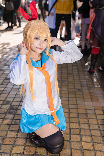 桐崎千棘『ニセコイ』／モデル：つづく（@TZK_continued）、撮影：tama