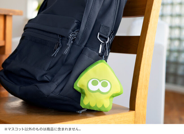 スプラトゥーン3　ラッピング×エコバッグミニ（イカ［イエロー］）(C) Nintendo