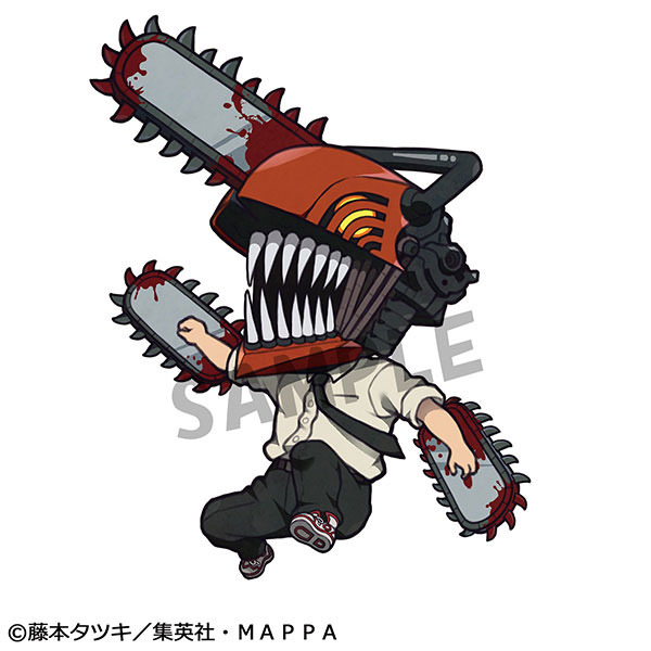 「トコトコアクリルスタンド チェンソーマン」（C）藤本タツキ/集英社・MAPPA