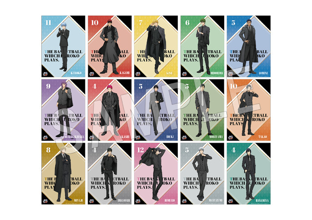 黒子のバスケ　B2布ポスター2022 winter（全15種）(C)藤巻忠俊／集英社・黒子のバスケ製作委員会(C)「黒子のバスケ」アニメ10周年プロジェクト