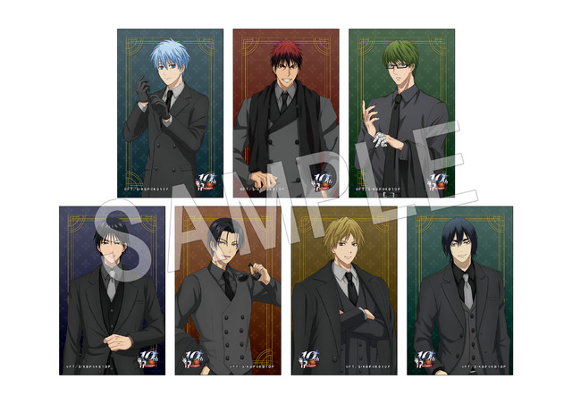 黒子のバスケ　トレーディングイラストシート(2枚入) 2022 winter TypeA（全7種）(C)藤巻忠俊／集英社・黒子のバスケ製作委員会(C)「黒子のバスケ」アニメ10周年プロジェクト