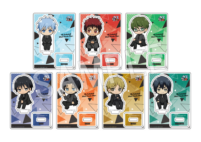 黒子のバスケ　トレーディングミニアクリルスタンド 2022 winter ミニキャラver. TypeA（全7種）(C)藤巻忠俊／集英社・黒子のバスケ製作委員会(C)「黒子のバスケ」アニメ10周年プロジェクト