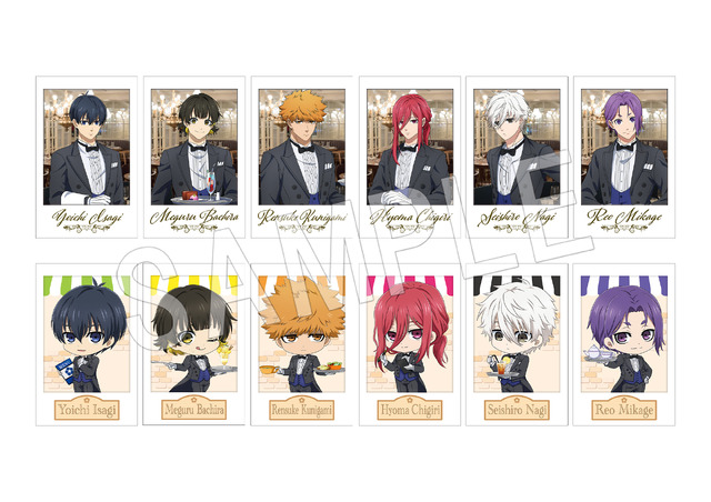 ブルーロック　ポラショットコレクション(2枚入)（全12種）(C)金城宗幸・ノ村優介・講談社／「ブルーロック」製作委員会