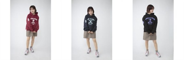 「機動戦士ガンダム 水星の魔女 寮モチーフパーカー」全3種（C）創通・サンライズ・MBS