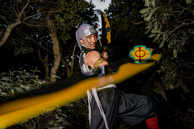 宇髄天元『鬼滅の刃』／AKIHITO（@AkihitoAll）、撮影：乃木章