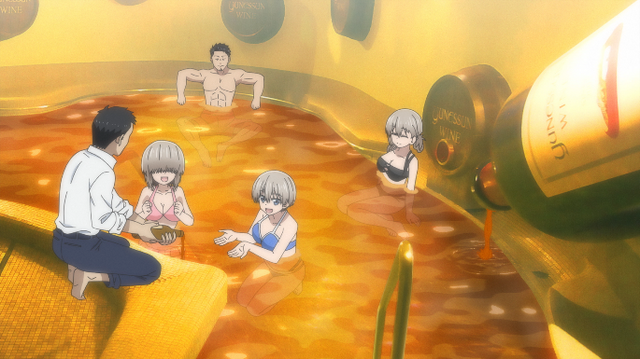 『宇崎ちゃんは遊びたい！ω』第9話場面カット（C）2022 丈／KADOKAWA／宇崎ちゃん2製作委員会