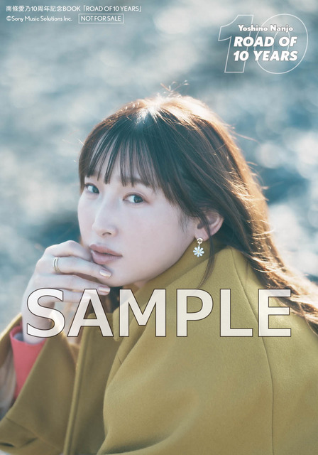 「南條愛乃10周年記念BOOK『ROAD OF 10 YEARS』」【アニメイト】L版ブロマイド