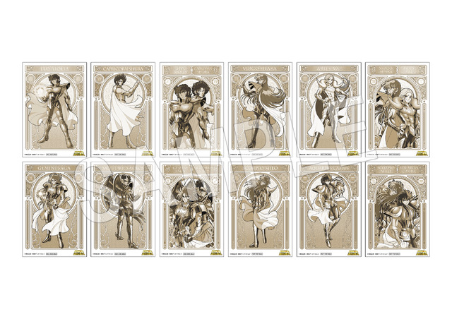 ジャンプフェスタ2023 中外鉱業ブースにて『聖闘士星矢』グッズ購入で特典ポストカード配布（C）車田正美・東映アニメーション