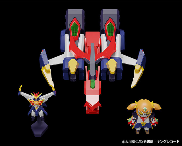 「MODEROID 超クソデカ合体 グレートバリバリピピック」10,900円（税込）（C）大川ぶくぶ/竹書房・キングレコード