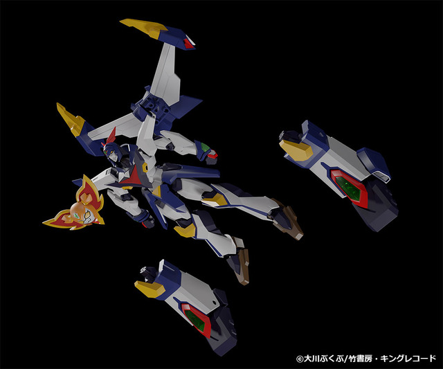 「MODEROID 超クソデカ合体 グレートバリバリピピック」10,900円（税込）（C）大川ぶくぶ/竹書房・キングレコード