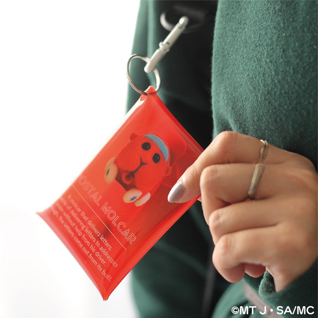 「PUI PUI モルカー ミニクリアケース」1,760円（税込）（C）MT J・SA/MC