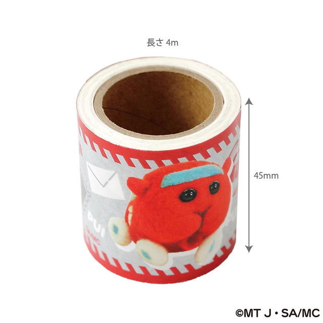 「PUI PUI モルカー パッキングテープ」660円（税込）（C）MT J・SA/MC