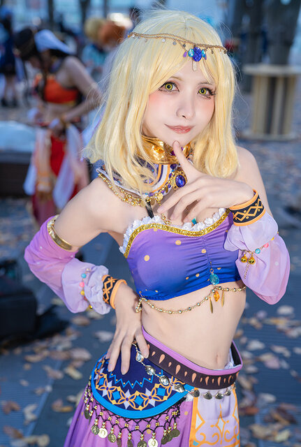 小原鞠莉『ラブライブ!サンシャイン!!』／モデル：田尾ちい、撮影：tama