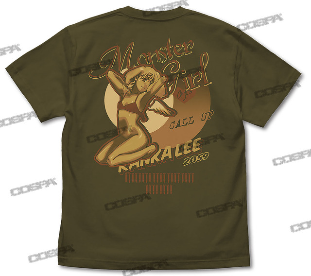 『マクロスF』「ノーズアートランカ Tシャツ」3,190円（税込）（C）2007 BIGWEST／MACROSS F PROJECT・MBS