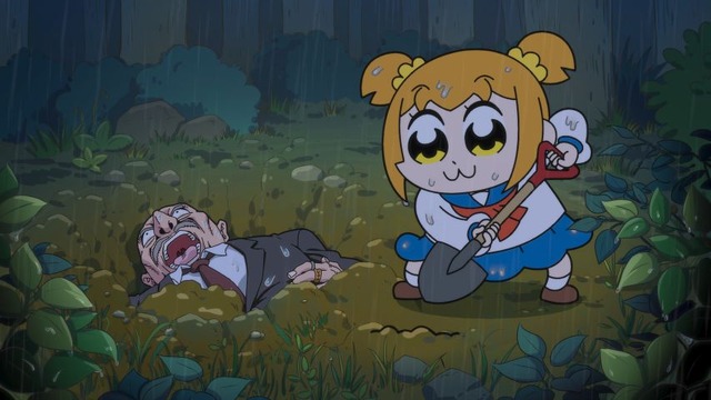 『ポプテピピック TVアニメーション作品第二シリーズ』第9話【BUMP-BOO-CRUSADERS】（C）大川ぶくぶ/竹書房・キングレコード