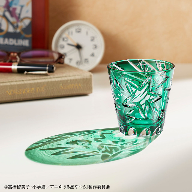 『うる星やつら』ラム 江戸切子グラス（C）高橋留美子・小学館／アニメ「うる星やつら」製作委員会