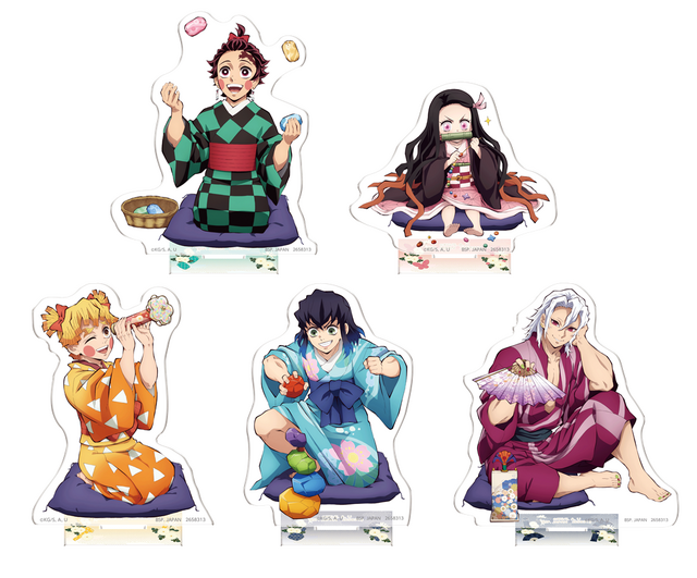 「『鬼滅の刃』肆ノ章（よんのしょう）in ナムコ」鬼滅の刃 スタンド付きアクリルプレート～肆ノ章 in ナムコ～（C）吾峠呼世晴／集英社・アニプレックス・ufotable