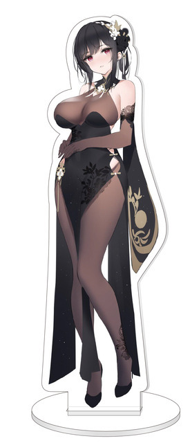 「アズールレーン 鎮海 奇響華殿ver. 1/6スケール 完成品フィギュア」初回生産限定特典 アクリルフィギュア（C）2017 Yostar, Inc.All Rights Reserved.
