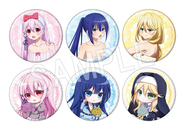 Engage Kiss　トレーディング缶バッジ（全6種）(C)BCE／Project Engage