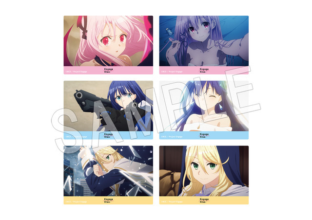 Engage Kiss　場面写アクリルブロック（全6種）(C)BCE／Project Engage