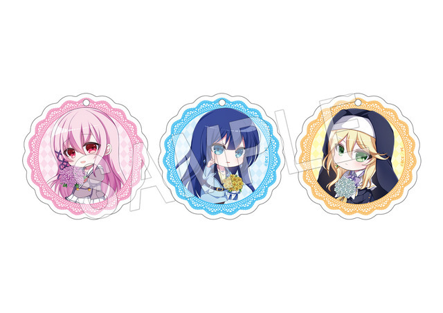 Engage Kiss　アクリルキーホルダー（全3種）(C)BCE／Project Engage