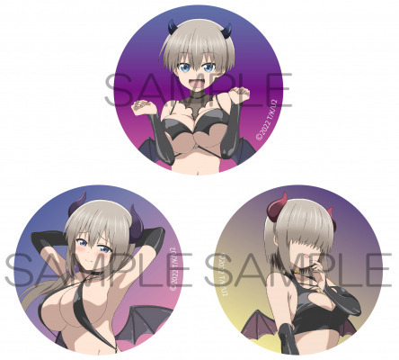 宇崎ちゃんは遊びたい！ω　缶バッジ（C）2022 丈／KADOKAWA／宇崎ちゃん2製作委員会